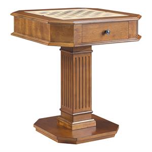 ACME Galini 2-Drawer Wooden Game Table in Walnut