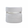 ACME Yitua Accent Chair in White Teddy Sherpa