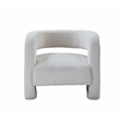 ACME Yitua Accent Chair in White Teddy Sherpa