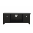 ACME Noralie Glass Fireplace TV Stand For TVs Upto 60