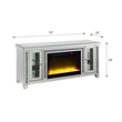 ACME Noralie LED Fireplace TV Stand For TVs Upto 60