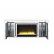 ACME Noralie LED Fireplace TV Stand For TVs Upto 60