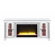 ACME Noralie LED Fireplace TV Stand For TVs Upto 60