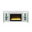 ACME Noralie LED Fireplace TV Stand For TVs Upto 60