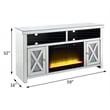 ACME Noralie TV Stand with Fireplace For TVs Upto 60