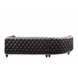 ACME Atesis Sectional Sofa  in  Dark Gray Velvet