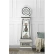 ACME Noralie Grandfather Clock in Mirrored & Faux Diamonds