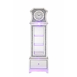ACME Noralie Grandfather Clock in Mirrored & Faux Diamonds