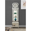 ACME Noralie Grandfather Clock in Mirrored & Faux Diamonds