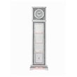 ACME Noralie Grandfather Clock in Mirrored & Faux Diamonds