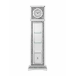 ACME Noralie Grandfather Clock in Mirrored & Faux Diamonds