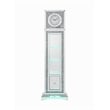 ACME Noralie Grandfather Clock in Mirrored & Faux Diamonds