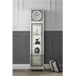 ACME Noralie Grandfather Clock in Mirrored & Faux Diamonds