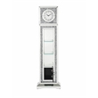 ACME Noralie Grandfather Clock in Mirrored & Faux Diamonds