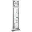 ACME Noralie Grandfather Clock in Mirrored & Faux Diamonds