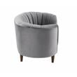 ACME Millephri Chair in Gray Velvet