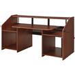 ACME Annette Music Desk with Shelves in Natural and Black Finish
