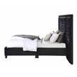 ACME Damazy Eastern King Bed in Black Velvet