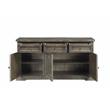 ACME Landon Server in Salvage Gray Finish