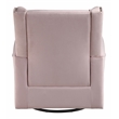 ACME Tamaki Swivel Chair with Glider in Pink Fabric
