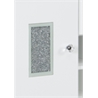 ACME Elizaveta Wooden Storage Server in Gray and White High Gloss