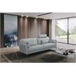 ACME Tussio Upholstery Sofa with 5 Pillows in Watery Leather