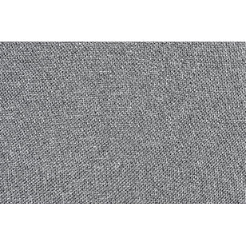 ACME Lanton Side Chair in Gray Linen Fabric and Antique White