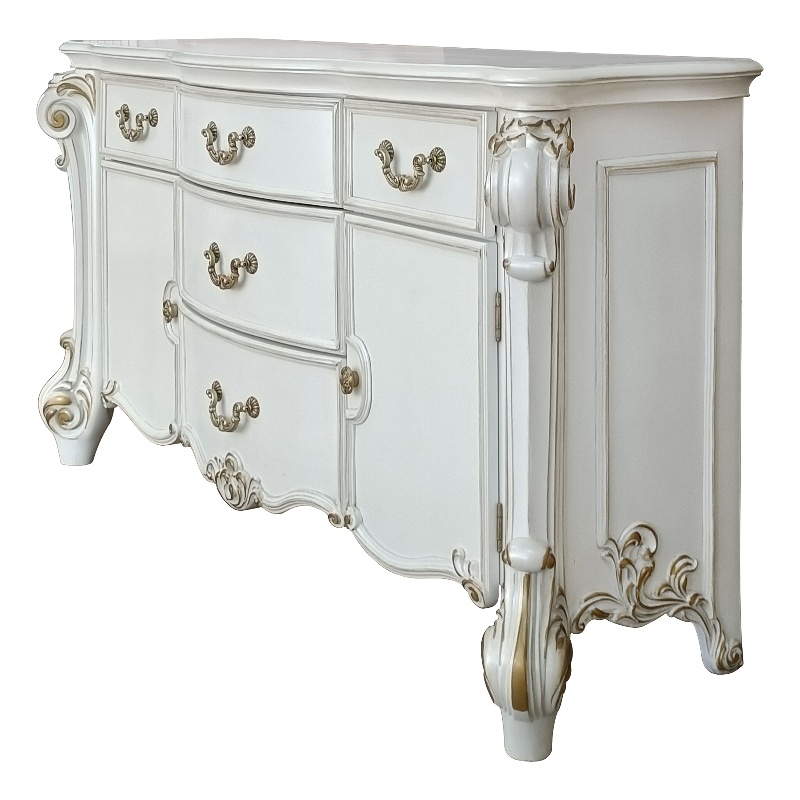 ACME Vendome Dresser in Antique Pearl Finish