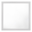 ACME Zeena Square Wooden Frame Mirror in White