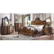 ACME Picardy Eastern King Bed in Honey Oak Finish