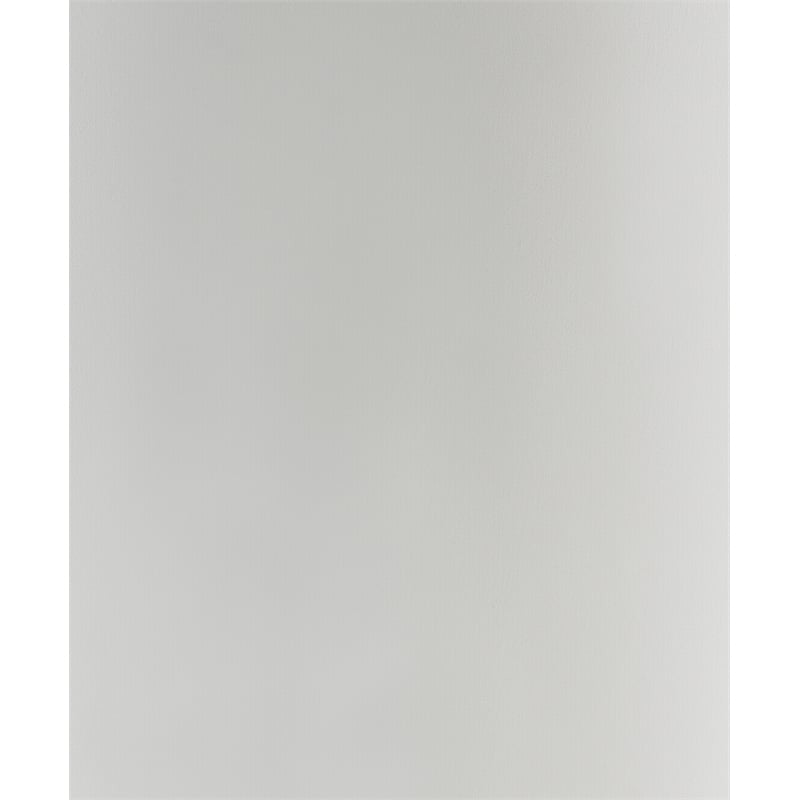 ACME Nysa Drum Shape Table Lamp in White Fabric and Mirrored