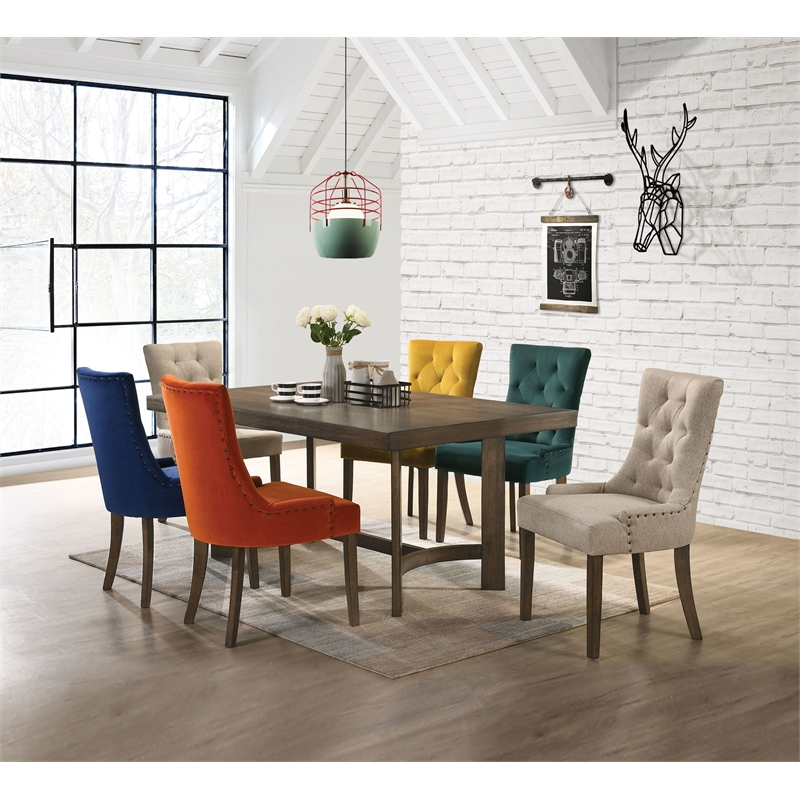ACME Farren Dining Set in Espresso Finish
