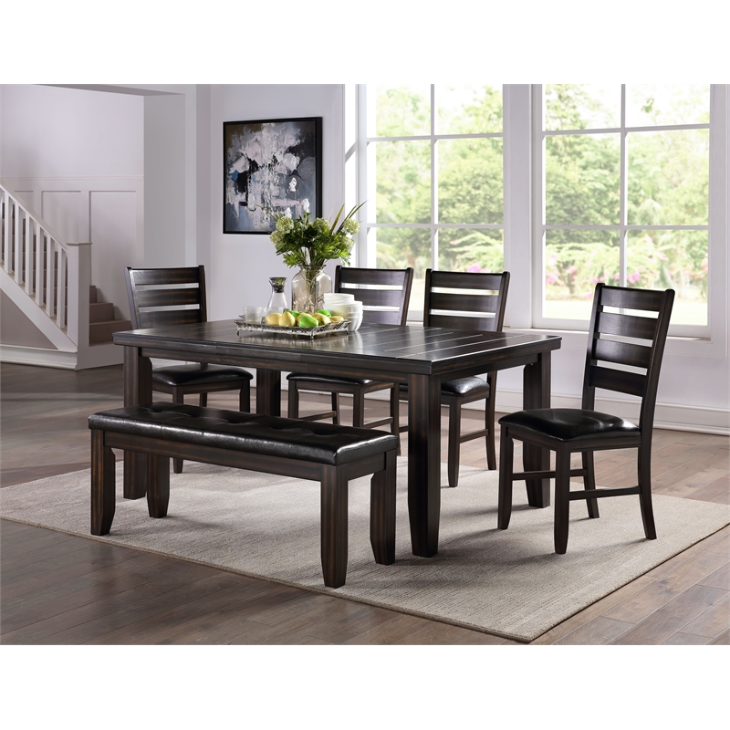 ACME Urbana Dining Set in Espresso