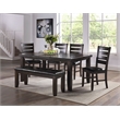 ACME Urbana Dining Set in Espresso