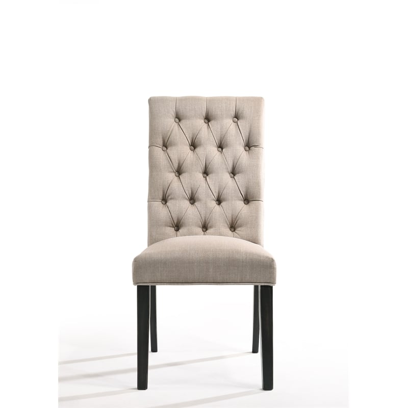 ACME Morland Dining Set in Vintage Black
