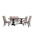ACME Morland Dining Set in Vintage Black