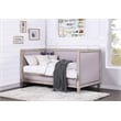 ACME Charlton Wooden Frame Twin Daybed in Weathered Oak