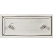 ACME Jaqueline Queen Bed  in Light Gray Linen and Antique White