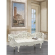 ACME Adara Tufted PU Upholstery and Wood Frame Bench in Antique White