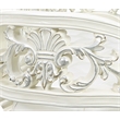ACME Adara Tufted PU Upholstery and Wood Frame Bench in Antique White
