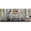 ACME Dresden Wooden Dining Table with Claw Legs in Bone White