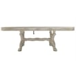ACME Dresden Wooden Dining Table with Claw Legs in Bone White