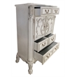 ACME Furniture Dresden 5-Drawer Wood Chest with 2 Doors in Bone White