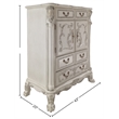 ACME Furniture Dresden 5-Drawer Wood Chest with 2 Doors in Bone White