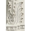 ACME Adara Wooden LED Electric Fireplace in Antique White
