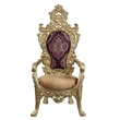 ACME Bernadette Wooden Arm Chairs in Gold (Set of 2)