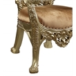 ACME Bernadette Wooden Arm Chairs in Gold (Set of 2)