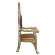 ACME Bernadette Wooden Arm Chairs in Gold (Set of 2)