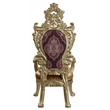 ACME Bernadette Wooden Arm Chairs in Gold (Set of 2)