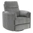 ACME Sagen Wooden Glider Recliner with Swivel in Charcoal